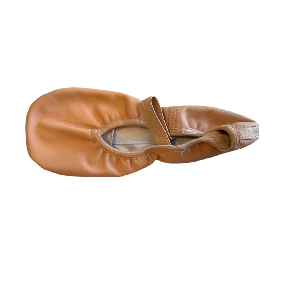 NWOT theatricals Peach dance Ballet leather Flats slippers girlhood core size 5 - Picture 5 of 6
